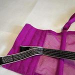 Victoria's Secret Victoria’s Secret 32D Floral Embroidered Quarter Cup Corset Top Purple NWOT Photo 10