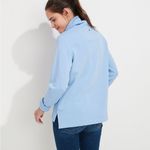 Vineyard Vines  Garment-Dyed Relaxed Funnel Neck Shep Shirt Hydrangea Blue Size S Photo 1