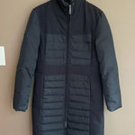 Via Spiga Long Goose Down Jacket Black Small Black Photo 0