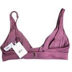 ANDIE Swim Top Women Sz M Purple Tahiti Eco Boho Feminine Retro Fairy Preppy NWT Photo 6