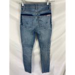 Hudson Jeans Barbara High Waist Ankle Super Skinny Distressed Jean 25 Photo 3