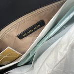 Michael Kors reed satchel small belted purse handbag Brown/Black Photo 6