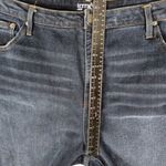 Terra & Sky  Jeans Womens 26W Crop Bootcut Raw Hems Distressed High Rise Stretch Photo 6