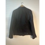 Men's Authentic Levi's Trucker Black Denim Button Jean Jacket Size Large Photo 4