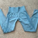 NVGTN Sky Blue Contour Leggings Photo 2