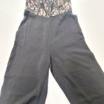 superdown  Bella Lace Jumpsuit in Black XXS Photo 4