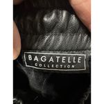 BAGATELLE COLLECTION Black Faux Leather Jogger Pants Drawstring Waist Size M Size M Photo 7