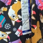 Terra & Sky  Festive Black Leggings with Holiday Print 4x NWOT Photo 1