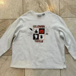 Women's Vintage 1x basic Editions Halloween White sweatshirt Photo 0