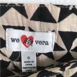 Anthropologie We Love Vera Chevron Skirt Stars and Stripes Red Black Cotton 6 Photo 6