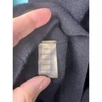 Calvin Klein Black Merino Wool Blend Sweater Dress | Long Sleeve Knit Midi | S Photo 3