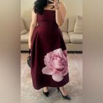 Sachin + Babi Shay Strapless Floral-Print Mikado Midi Dress sz 4 Photo 3