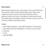 Peak Party Vibe Hot Pink Satin Tiered Tie Photo 8