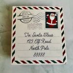 Santa Claus Christmas Earrings 🎅✨ Cubic Zirconia Dangle Gift Box Photo 4