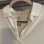 St. John's Bay M White Collared shirt Photo 1