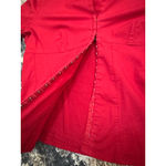 No Boundaries Vintage Y2K  Red Stretch Long Sleeve‎ Fitted Hook Eye Shirt XL Photo 6