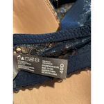 Daisy Fuentes  Womens Lace Padded Bra Size 40D  Blue Nude 3 Hook Photo 4