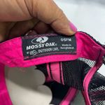 Mossy Oak Pink and Black Camouflage Cap Velcro closure NEW WITH TAGS Photo 4