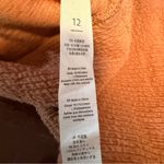 Lululemon Textured Cropped Pullover crew sweatshirt women's 12 Terra Cotta boxy Photo 8