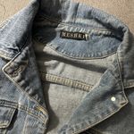 Meshki Distressed Jean Jacket Photo 2