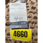 Style & Co  Plus Size 20W Leopard Print Skinny Mid Rise Curvy Fit Jeans Photo 14