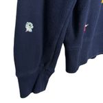 Madewell mile(s)  Confetti Floral Embroidered Mainstay Sweatshirt Size Large Blue Photo 5