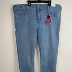 EXPRESS NEW with Tags Mid Rise Cropped Denim Legging Size 16 Photo 0