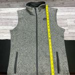 Patagonia  Women’s Heather Gray Fleece Vest Size L Photo 6