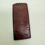 Cartier Paris Vintage Burgundy Leather 6-Hook Key Holder Photo 4