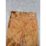 mother high waisted looker hopscotch corduroy tiedye‎ orange 26 Photo 9