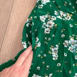 Ann Taylor Loft Women’s Green Floral Romper Size 2 Photo 4