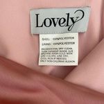 LOVELY One Shoulder Plus Dessert Rose Blush Pink Elegant Bridesmaids 22W #1656 Size undefined Photo 6