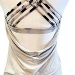 Lululemon  wild tank top white/ghost weave white black size 2 Photo 1