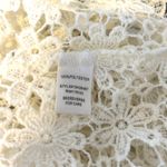 Double Zero Lace Embellished Tank Top Cream Boho Festival M Photo 4