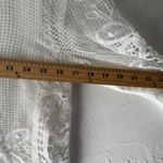 Muse White Lace Overlay Romper Size 2 ‎ Bridal Shower Boho Cottagecore Photo 7