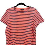 Banana Republic  Women's Red and Blue Striped Shirt Dress Size Medium Photo 3