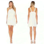 Likely  Revolve Abergreen White Lace Eyelet Mini Dress 8 Photo 1