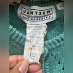 Jantzen  Hand Embroidered Sweater Petite S Cottagecore Grannycore Short Slve Photo 5