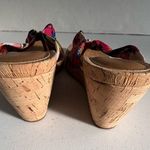 Alex Marie NWT  Benita cork wedges maio multi color tropical floral print 8.5 Photo 8