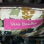 Vera Bradley Vera Bradley Shoulder Purse Bag Purple and Greens Inside and Outside Pockets Photo 9
