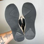 Michael Kors ‎ Wedge Sneakers Black Gold Suede Leather Athletic Shoes Size 8 Photo 2