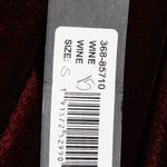 Bobi NWT Wine Velvet Dress Size Small Photo 4