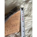 Coach Women's Metallic Silver Cross-Strap Sandals Photo 3