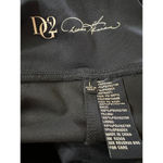 Dg2 Diana Gilman Leggings Quilted Side Panel Athleisure Black L Size L Photo 3