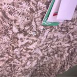 NWT Calvin Klein Jeans Tencel Button Modest Collared Sleeveless Top Snakeskin 1X Gray Photo 6