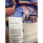 LUUKSE Bohemian Maxi Dress Geometric Print Long Sleeve V Neck Women Size M White Size M Photo 1