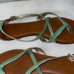 Merona Mint and Gold Women's Sandals Photo 4