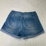 Wax Jean  Butt, I Love You Light Blue Denim Women's Shorts Photo 8