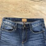 Driftwood  Colette Skinny Jeans Women’s 27 Floral Embroidered Scalloped Ankle Photo 3