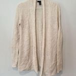 Bloomingdales Aqua Drape Open Front 100% Cashmere Cardigan Sweater XS $198 1637 Photo 1